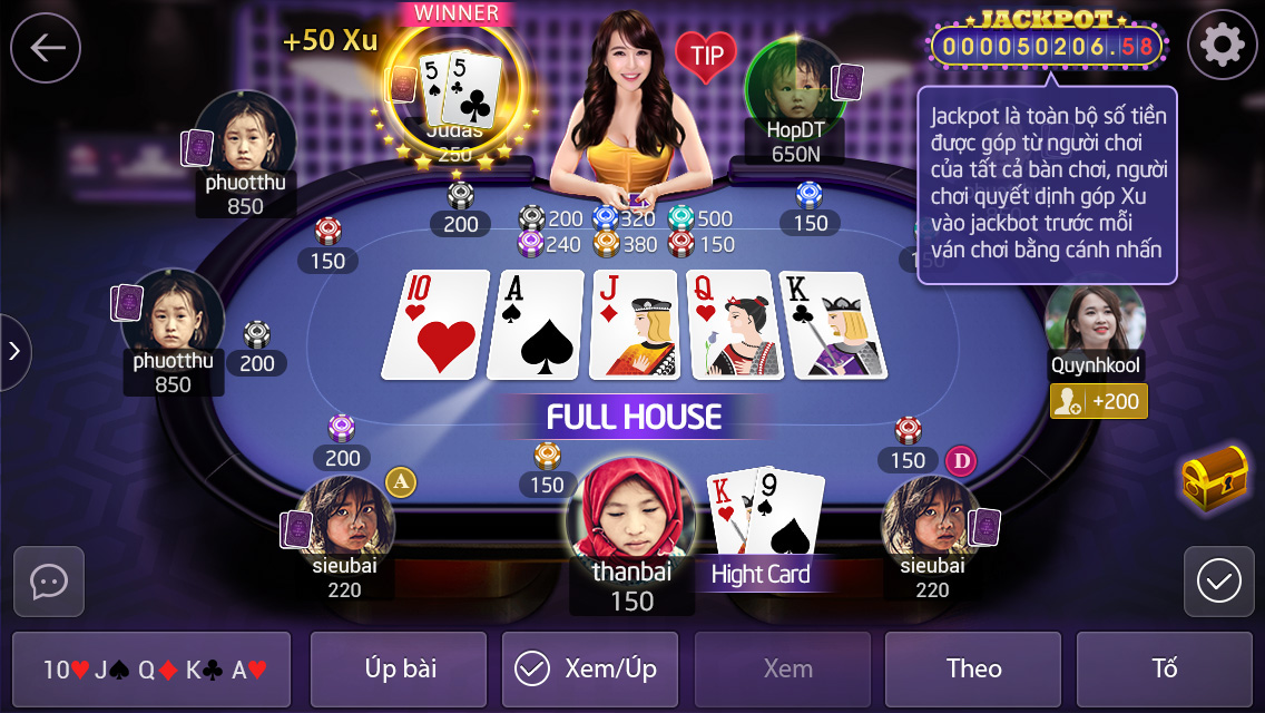 (Hướng dẫn cách chơi game bài Poker)