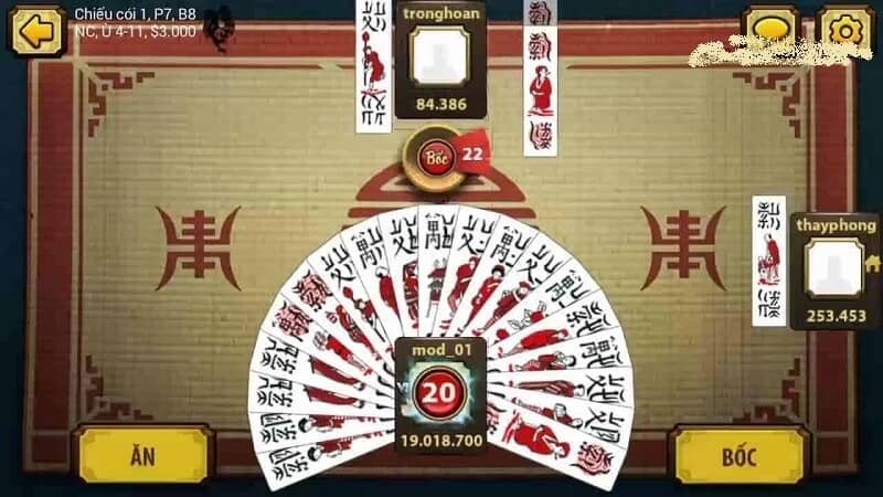 (Hướng dẫn cách chơi, luật chơi game bài chắn)