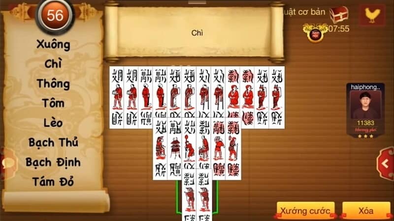 (Chắn là một dạng game bài truyền thống được nhiều người yêu thích)