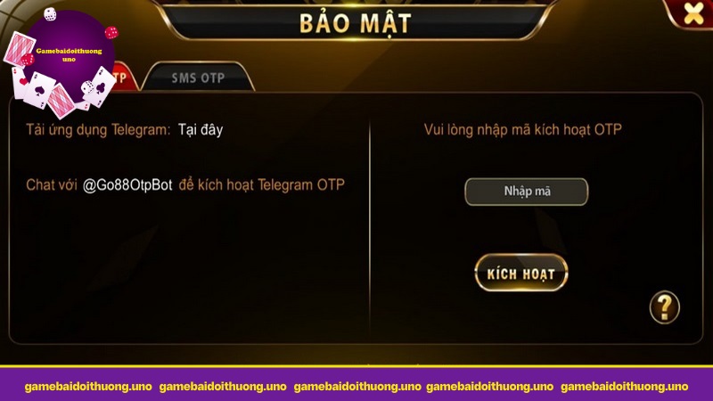 Khi xác minh SMS và Telegram bạn cũng có thể nhận ưu đãi